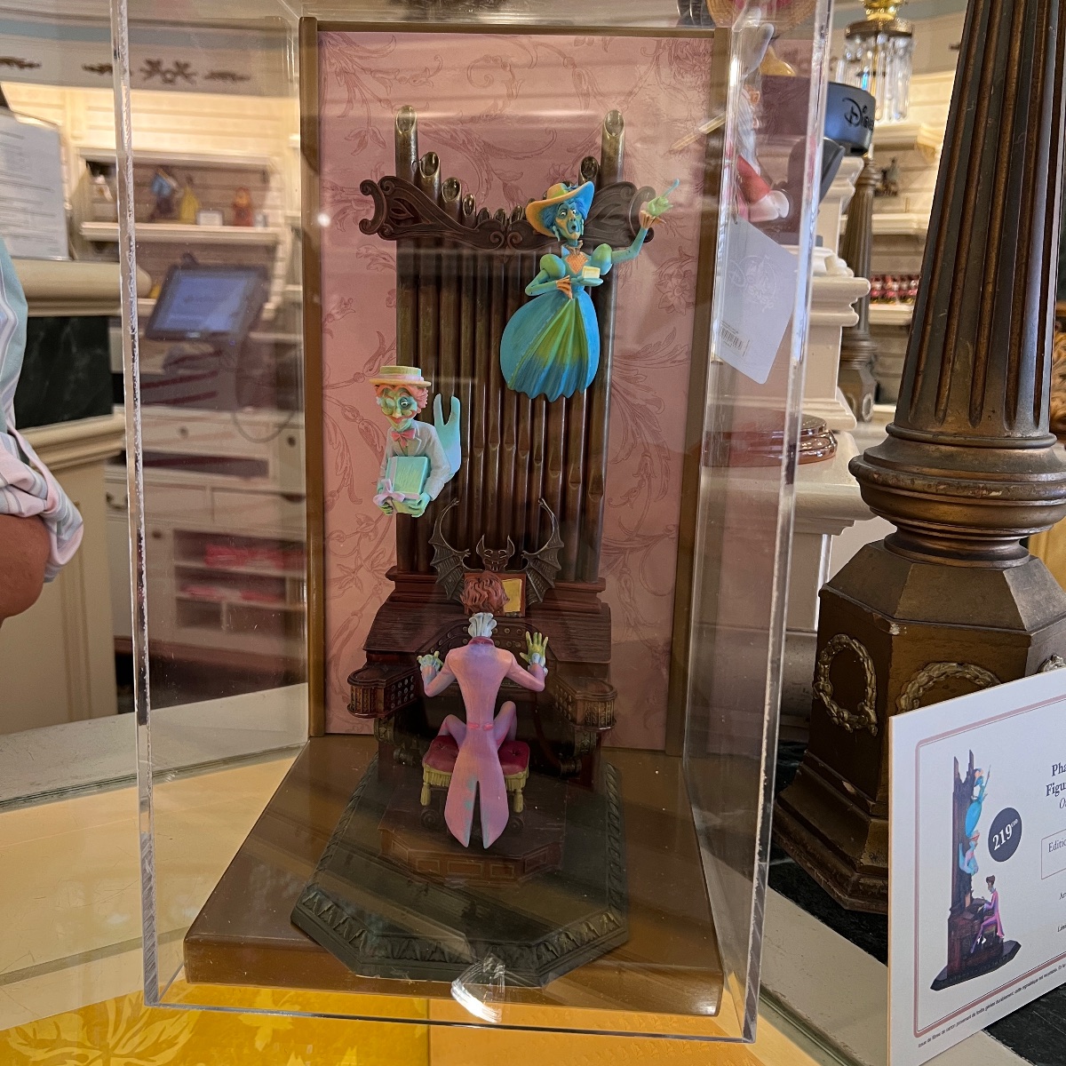 Disneyland Paris Limited Edition Kevin & Jody Phantom Manor Organist Figurine