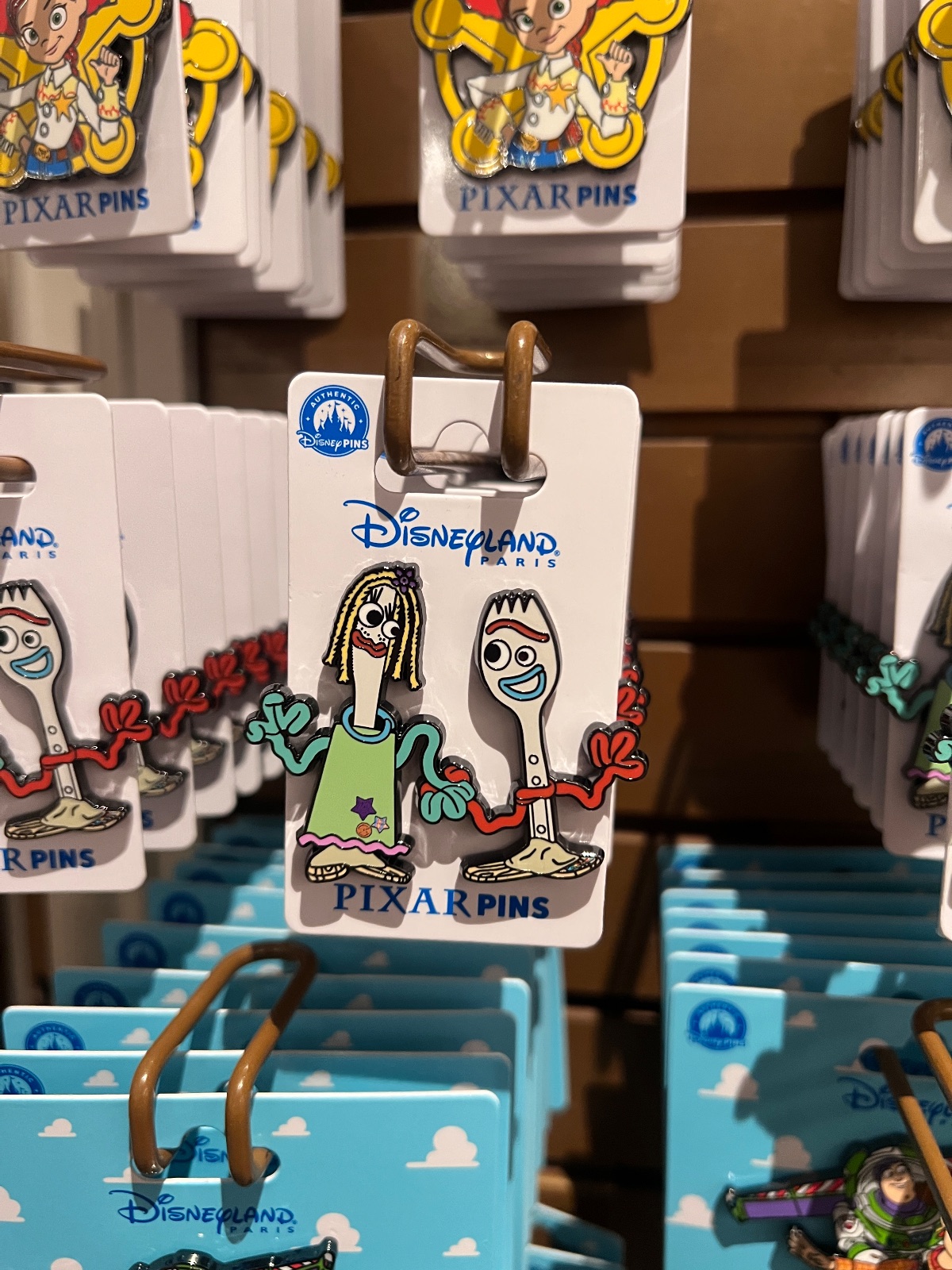 Disneyland Paris Toy Story Mr & Mrs Forky Pin