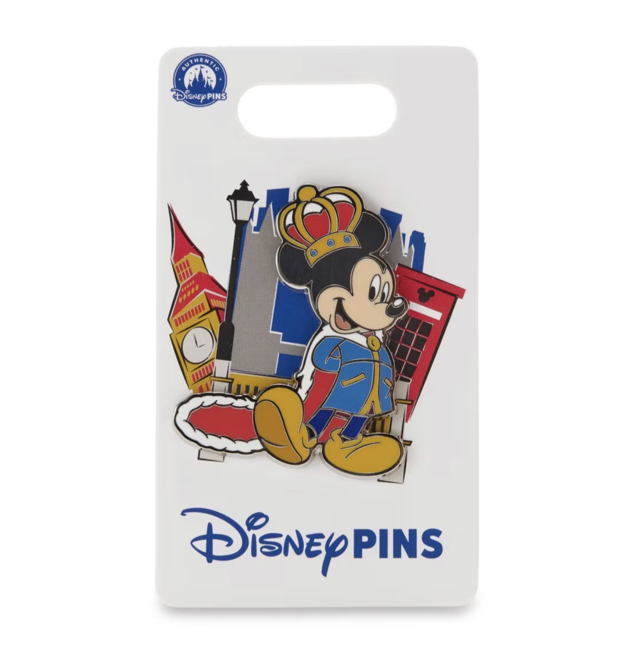 Disney Store UK Royal Mickey Mouse Pin