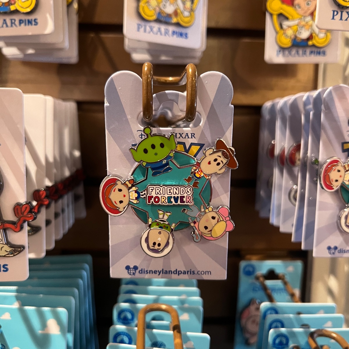 Disneyland Paris Toy Story Spinner Pin