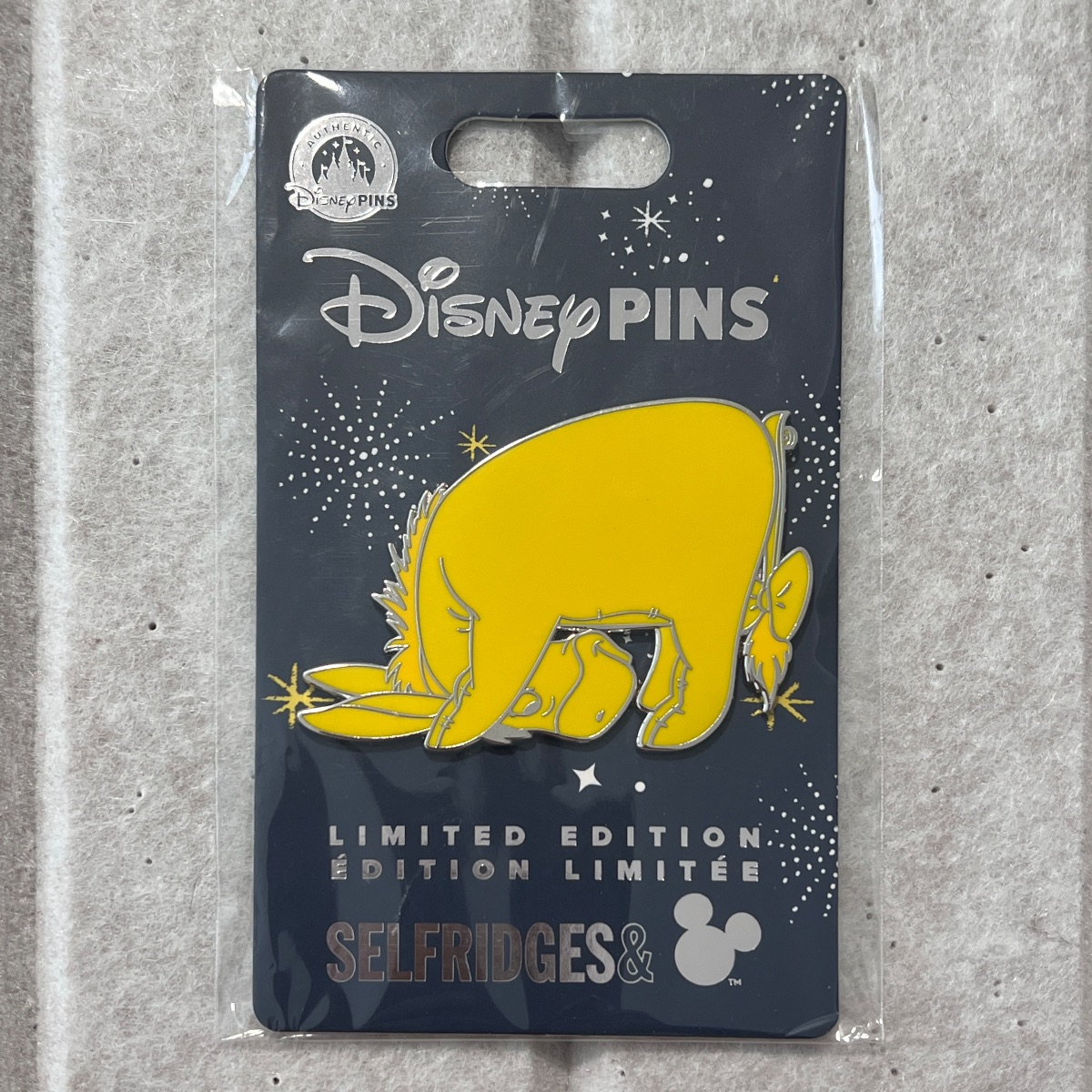 Disney Store Limited Edition Selfridges Winnie the Pooh Eeyore Pin