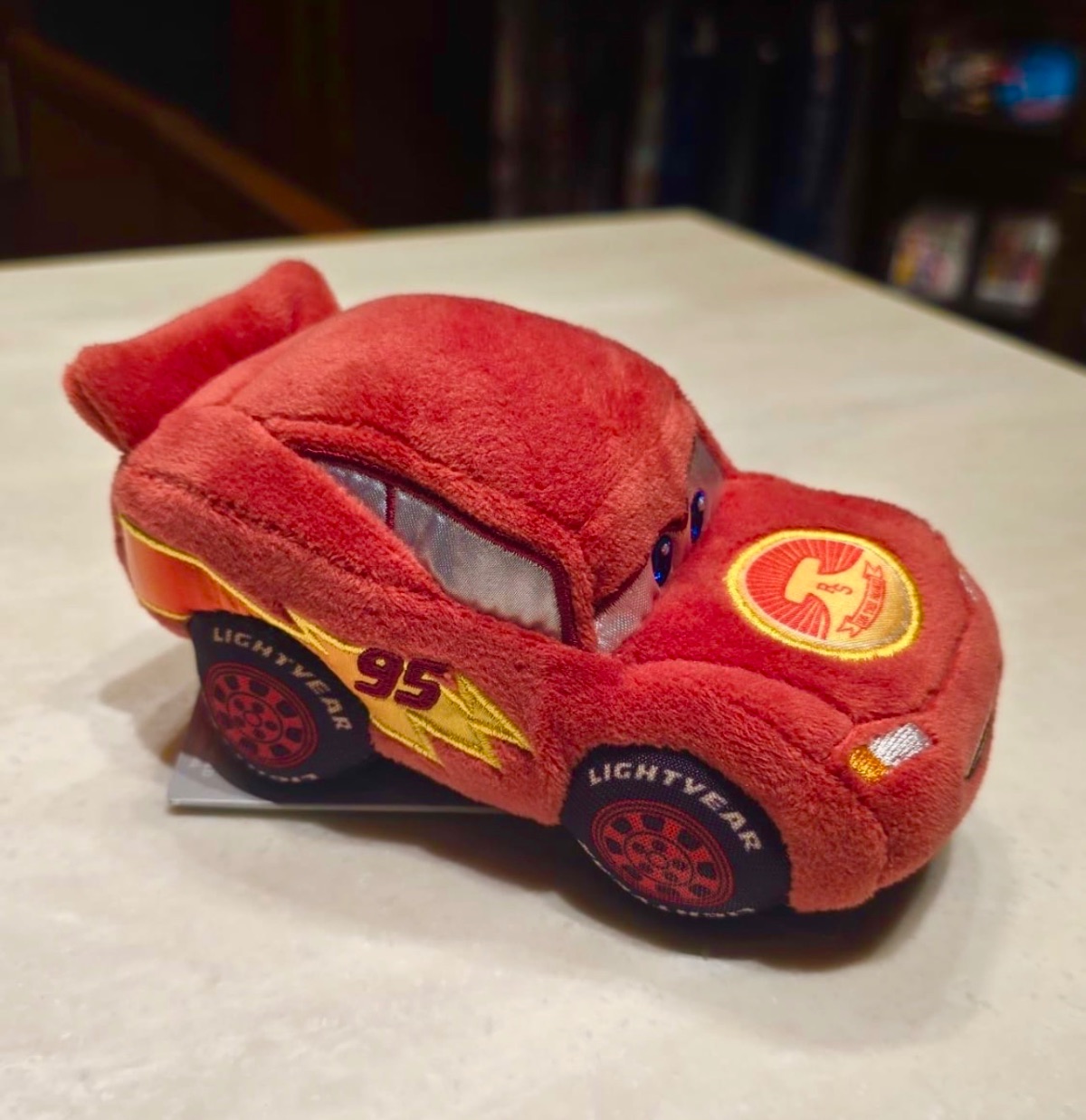 Disneyland Paris Shoulder Pal Cars Lightning McQueen Plush