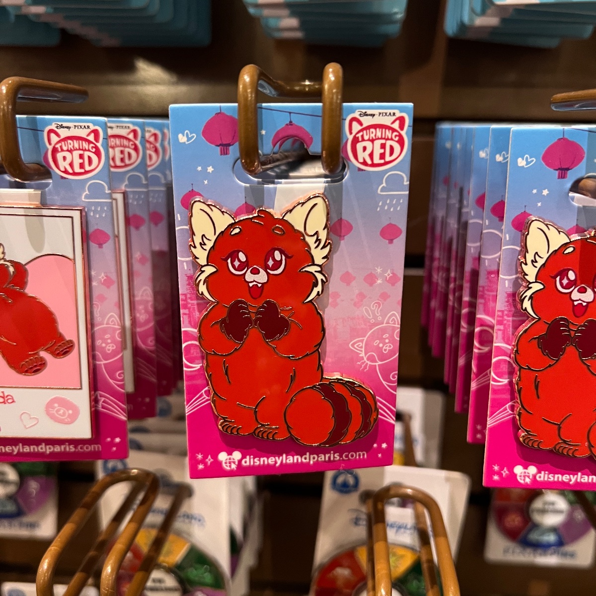Disneyland Paris Red Panda Mei Turning Red Pin