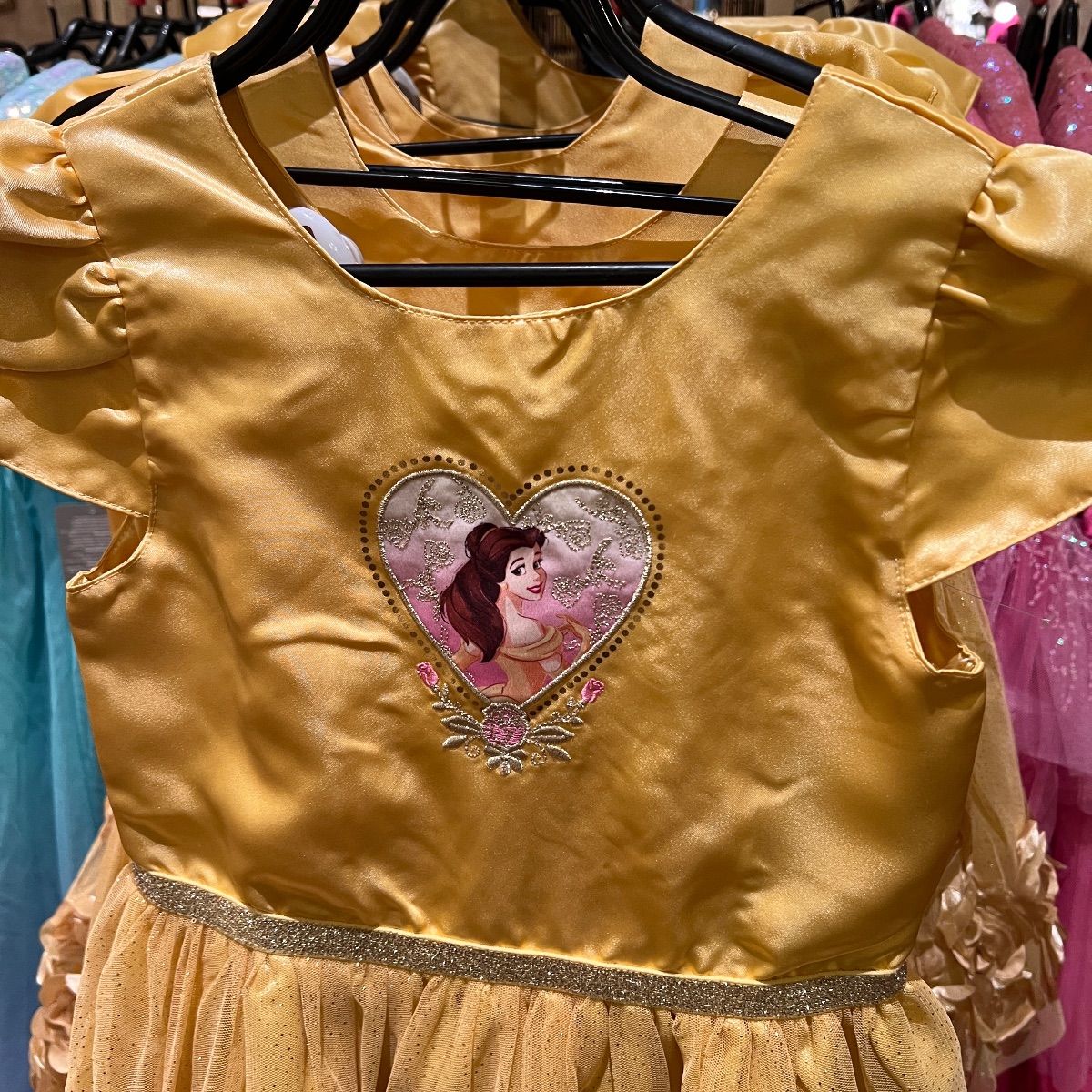 Disneyland Paris Kids Beauty and the Beast Princess Belle Dress view 2