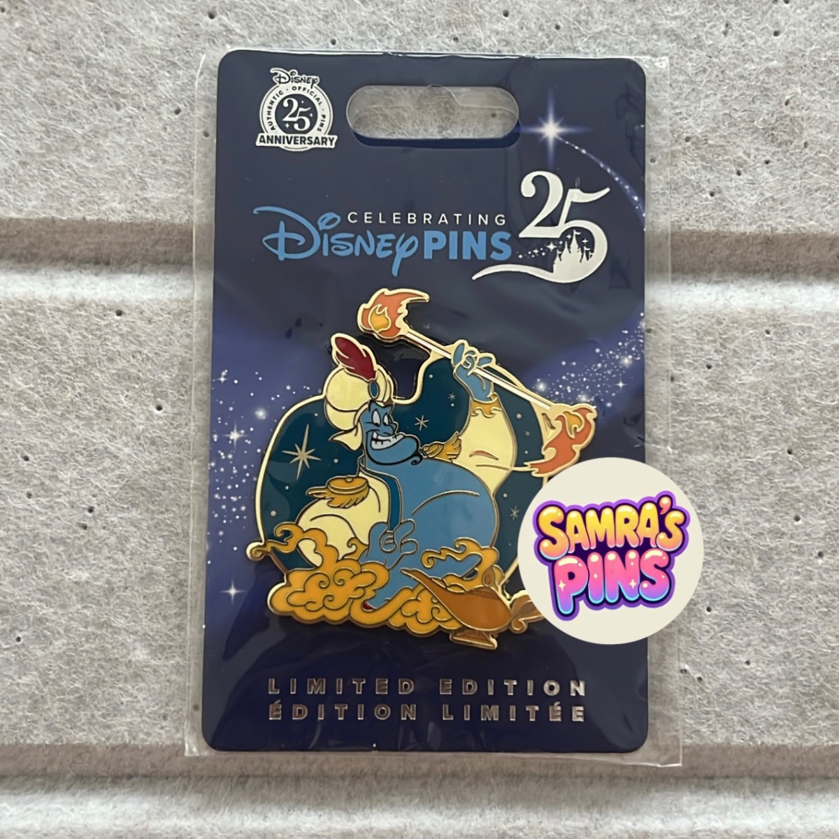 Disney Store Limited Edition Magic of Disney Genie Pin view 1