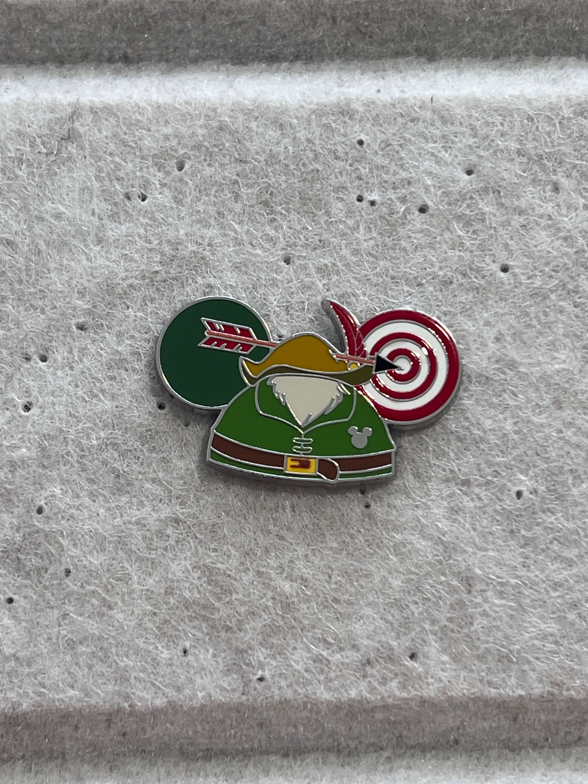 Disneyland Resort 2025 Wave B Robin Hood Hat Hidden Mickey Pin