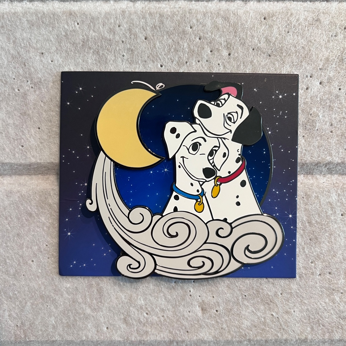 Disneyland Paris Limited Edition Dalmatians Cloud Moon Series Pin
