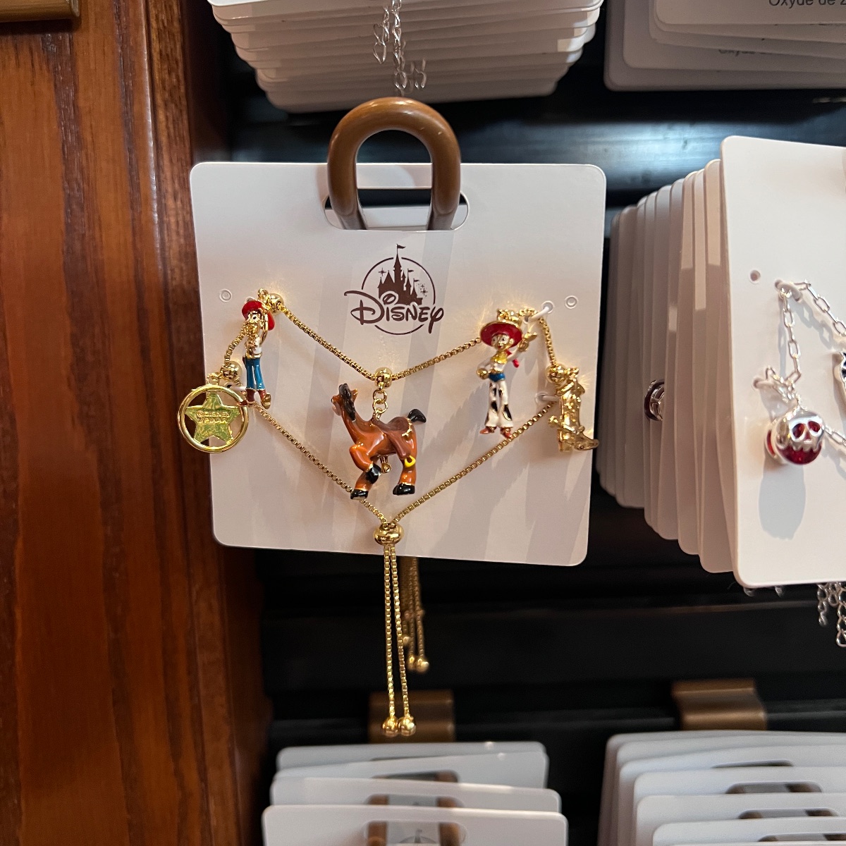 Disneyland Paris Toy Story Charms Adjustable Bracelet