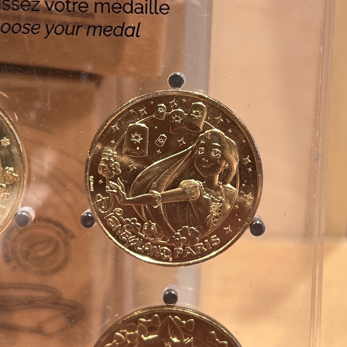 Disneyland Paris Monnaie De Paris Tangled Rapunzel Coin