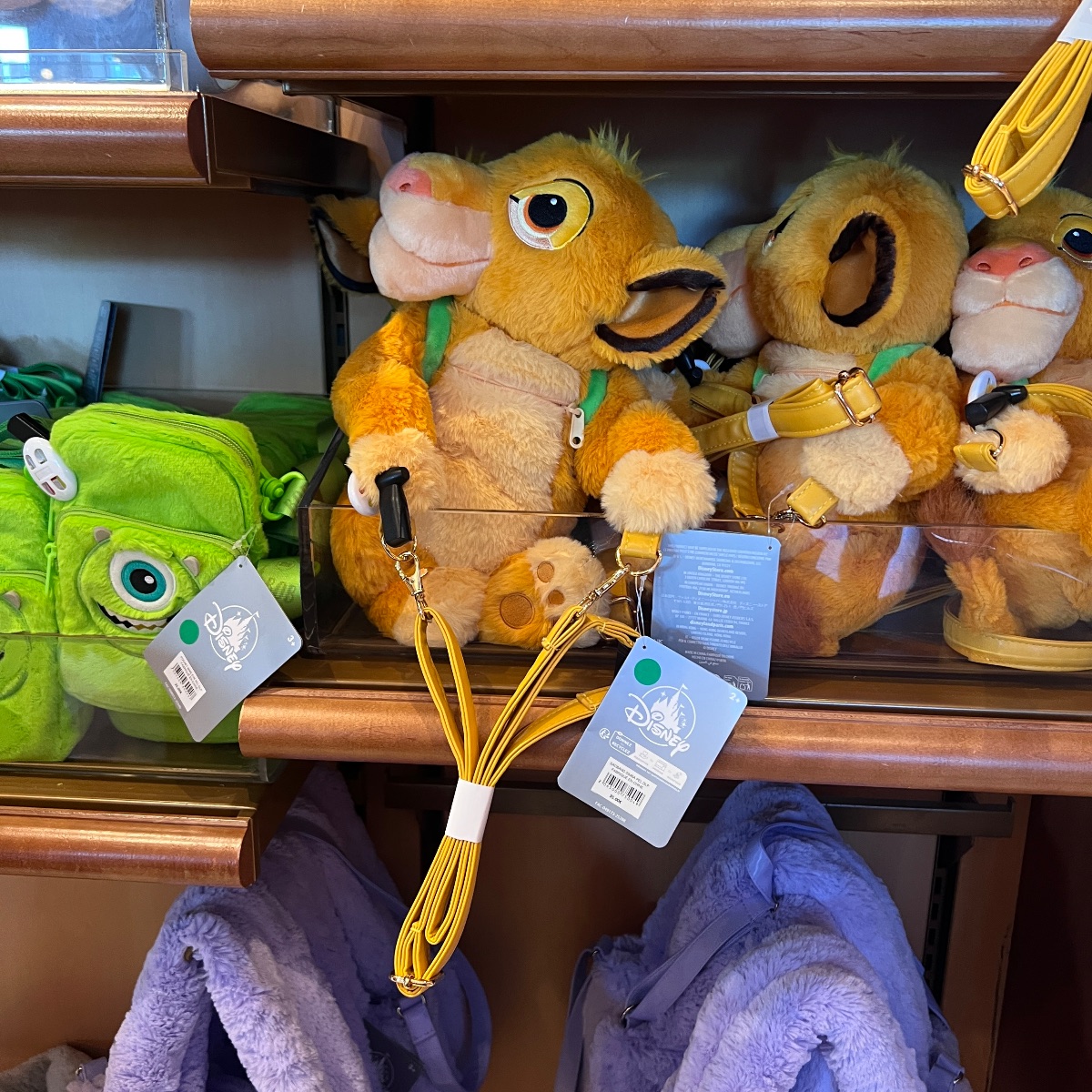Disneyland Paris Simba Plush Crossbody Bag view 2