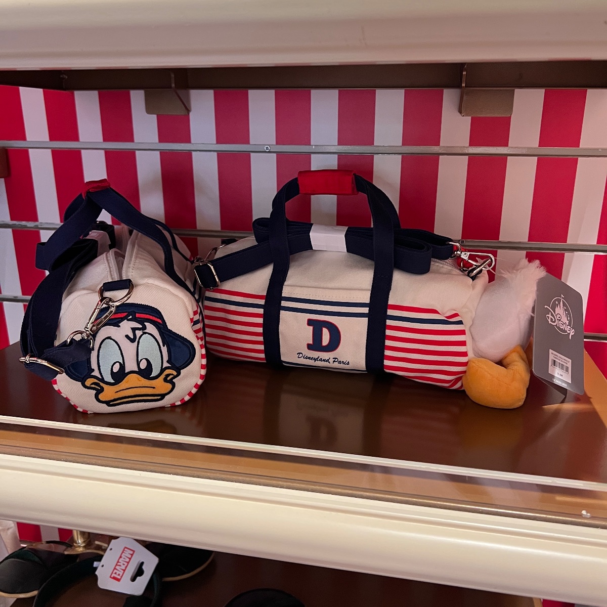 Disneyland Paris Sailor Donald Duck Squeezy Plush Bum (lol) Bag