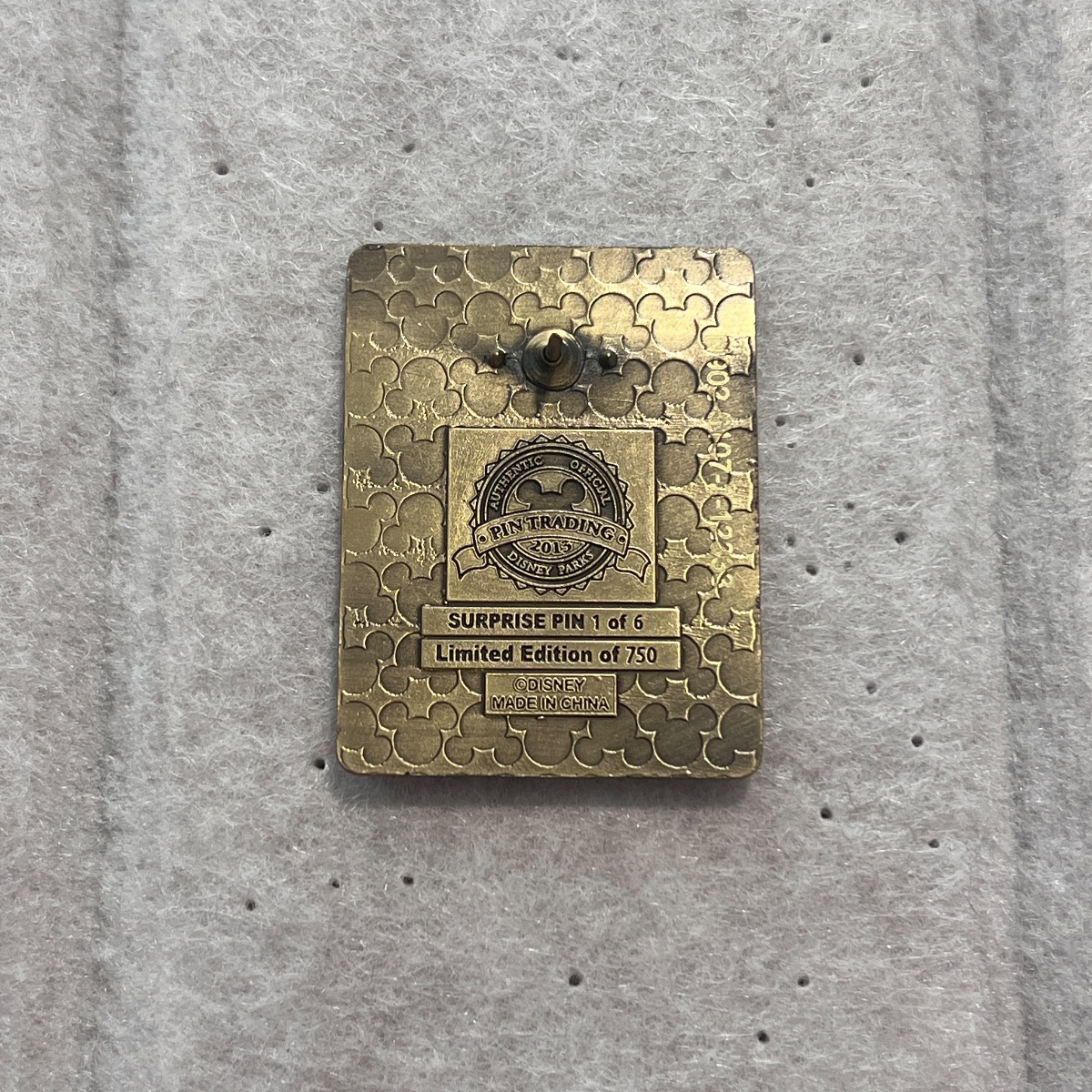Disney Limited Edition 2013 Remember When Mickey Mouse Revue Surprise Series Pin view 2
