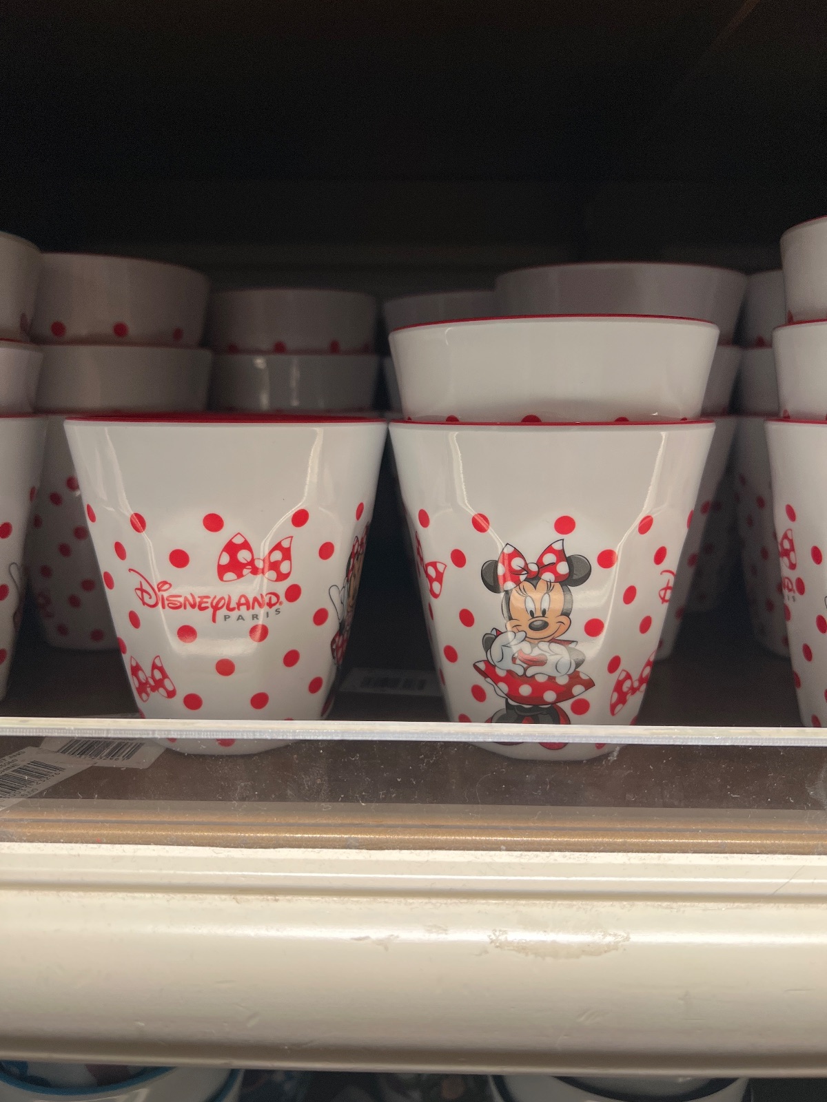 Disneyland Paris Kids Drinkware Minnie Mouse Plastic Cup