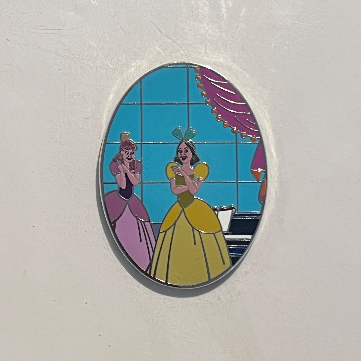 Disney Store UK Selfridges Limited Edition Cinderella Ugly Sisters Pin view 1
