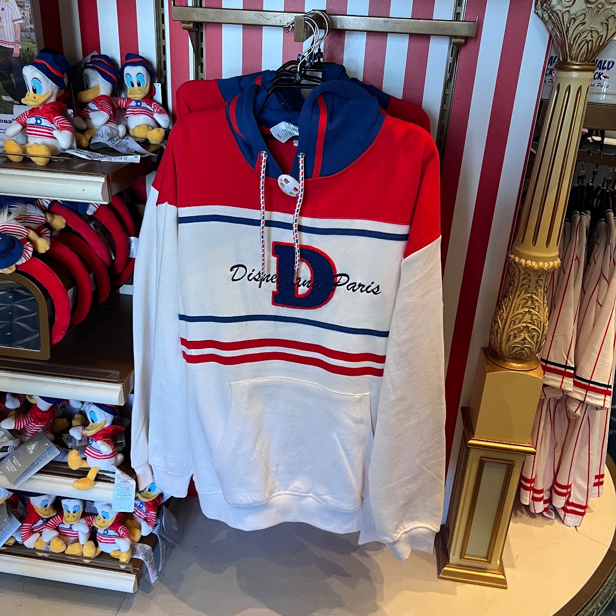 Disneyland Paris Sailor Donald Duck Hoodie