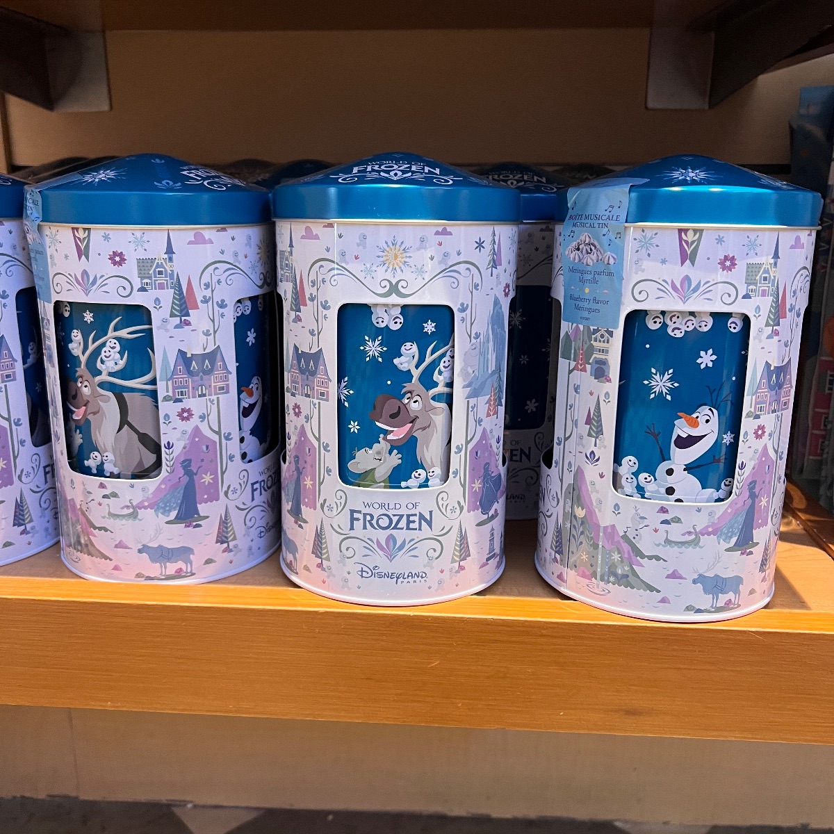 Disneyland Paris World of Frozen Meringue Musical Box