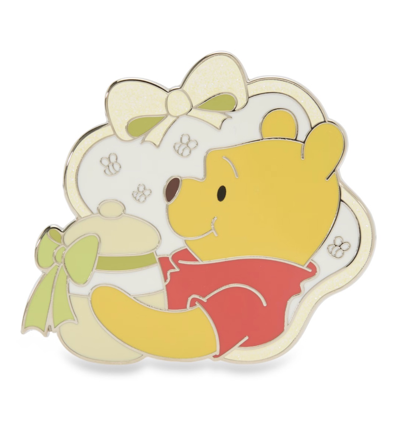 Disney Store UK Limited Edition Winnie the Pooh Hunny Pot Pin view 1