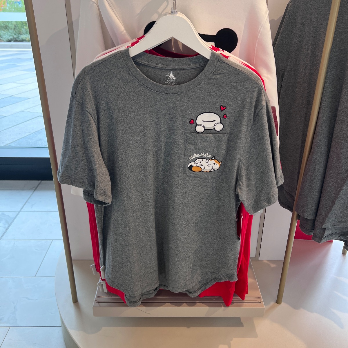 Disneyland Resort Big Hero Six Baymax Cat T-Shirt view 1
