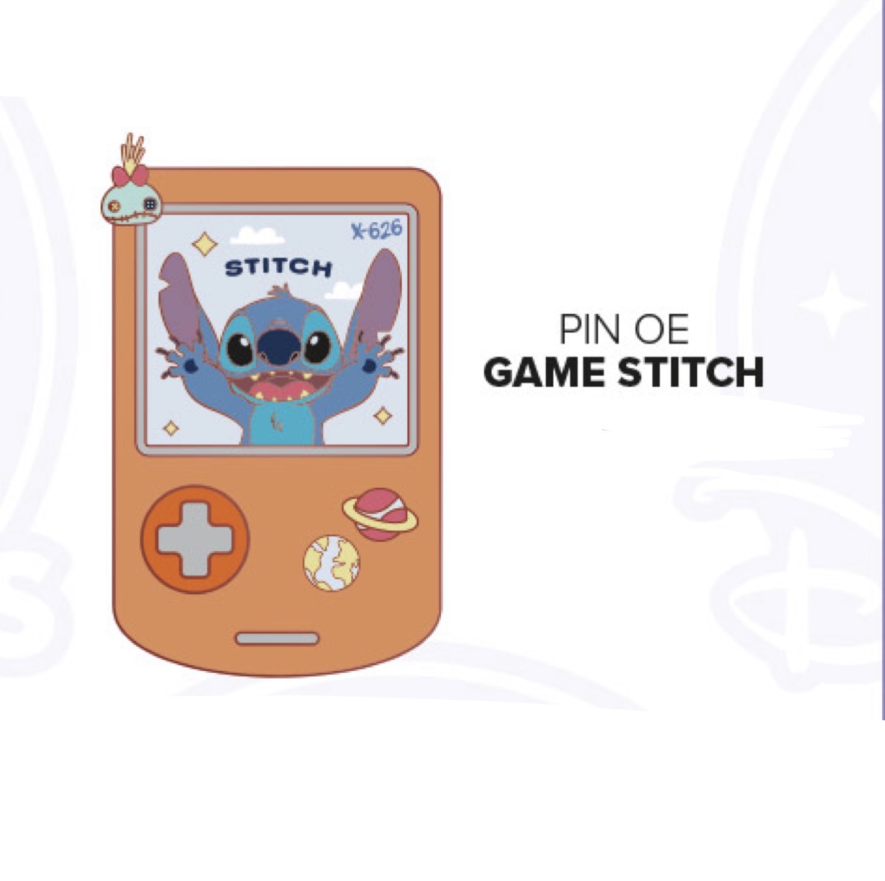 Disneyland Paris September 2026 Game Stitch Pin