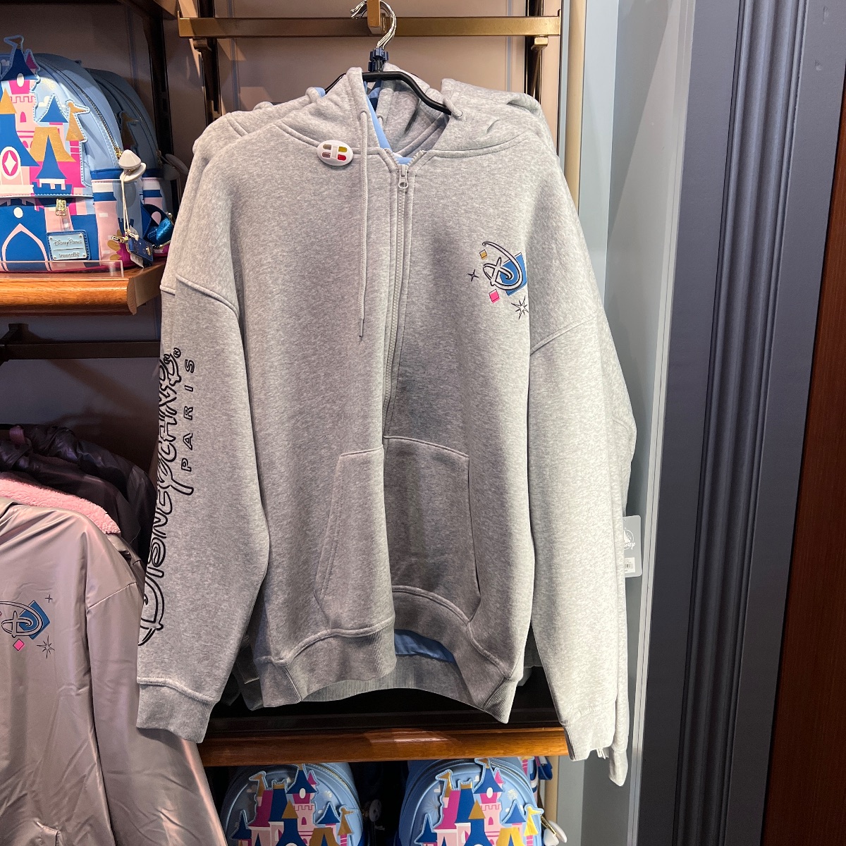 Disneyland Paris Sketch Colour Block Hoodie