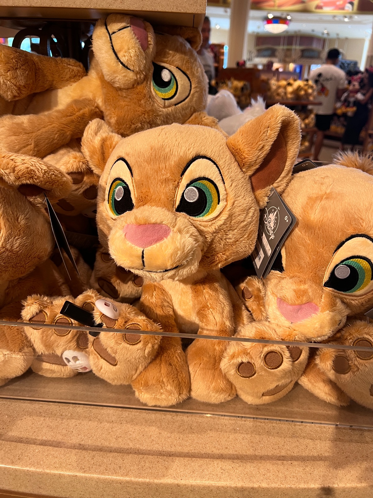 Disneyland Paris The Lion King Nala Big Feet Plush