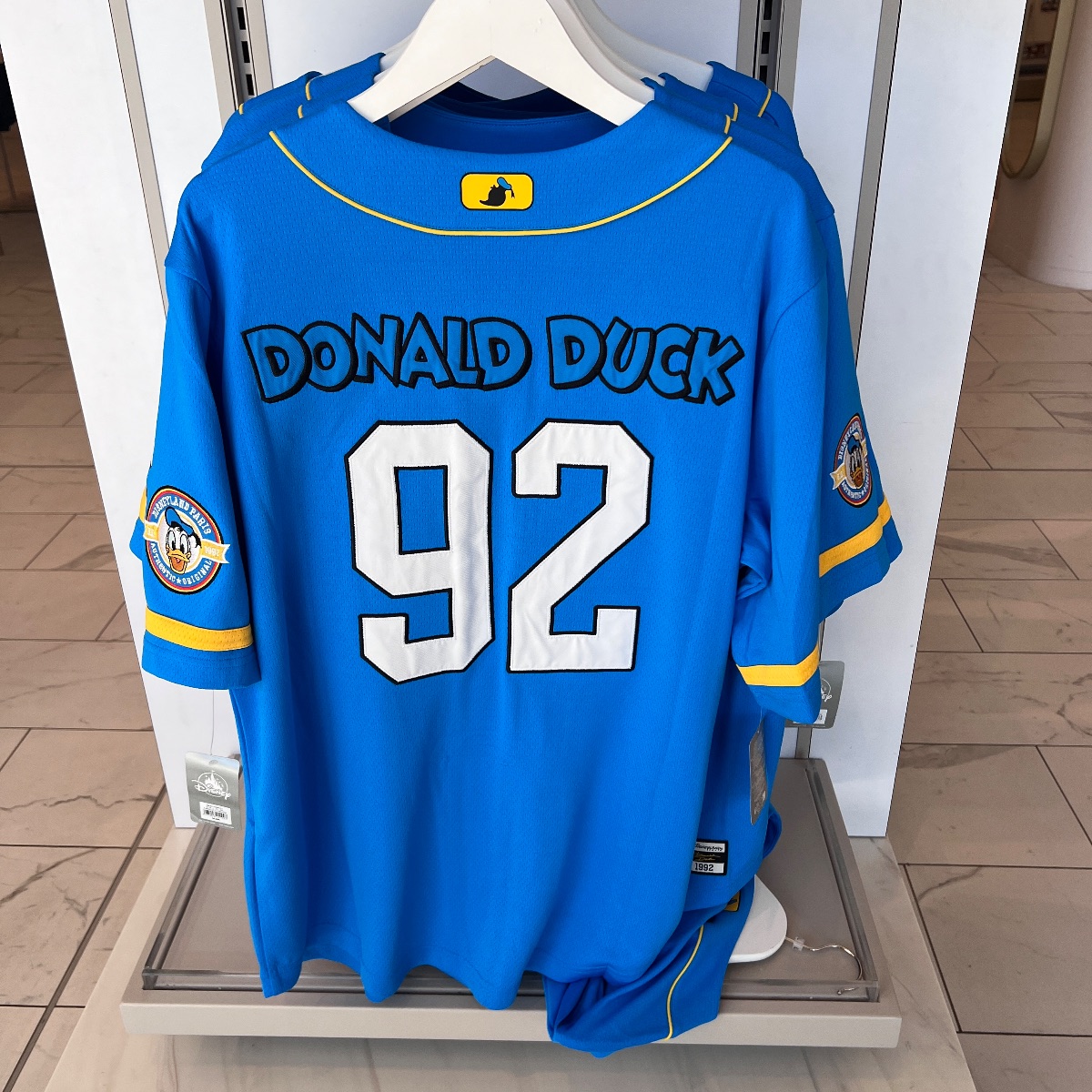 Disneyland Paris Donald Duck Baseball Jersey view 2