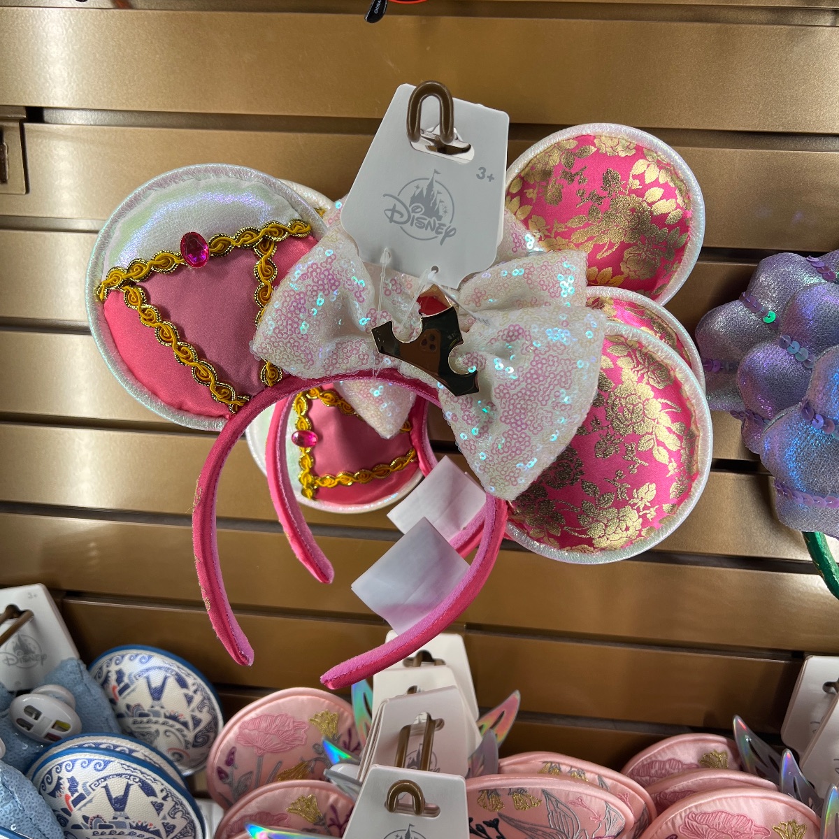 Disneyland Paris Sleeping Beauty Aurora Luxury Princess Ears