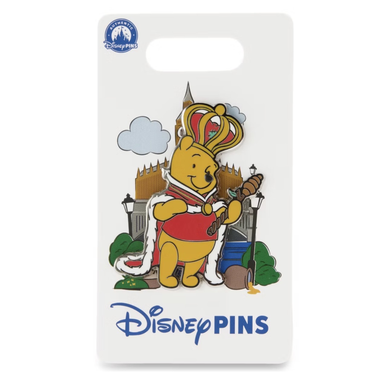 Disney Store UK Royal Winnie the Pooh Pin