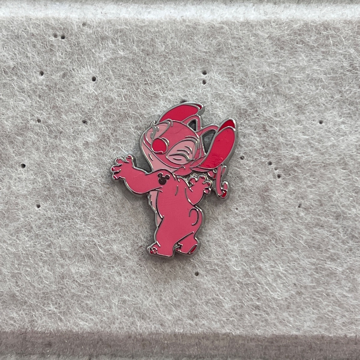 Disneyland Resort 2025 Wave A Pink Angel Hidden Mickey Pin