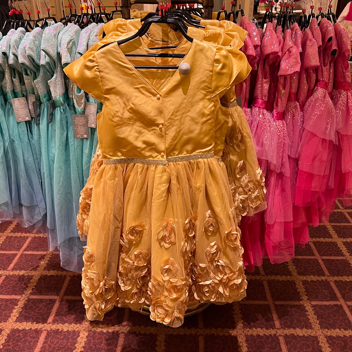 Disneyland Paris Kids Beauty and the Beast Princess Belle Dress view 3