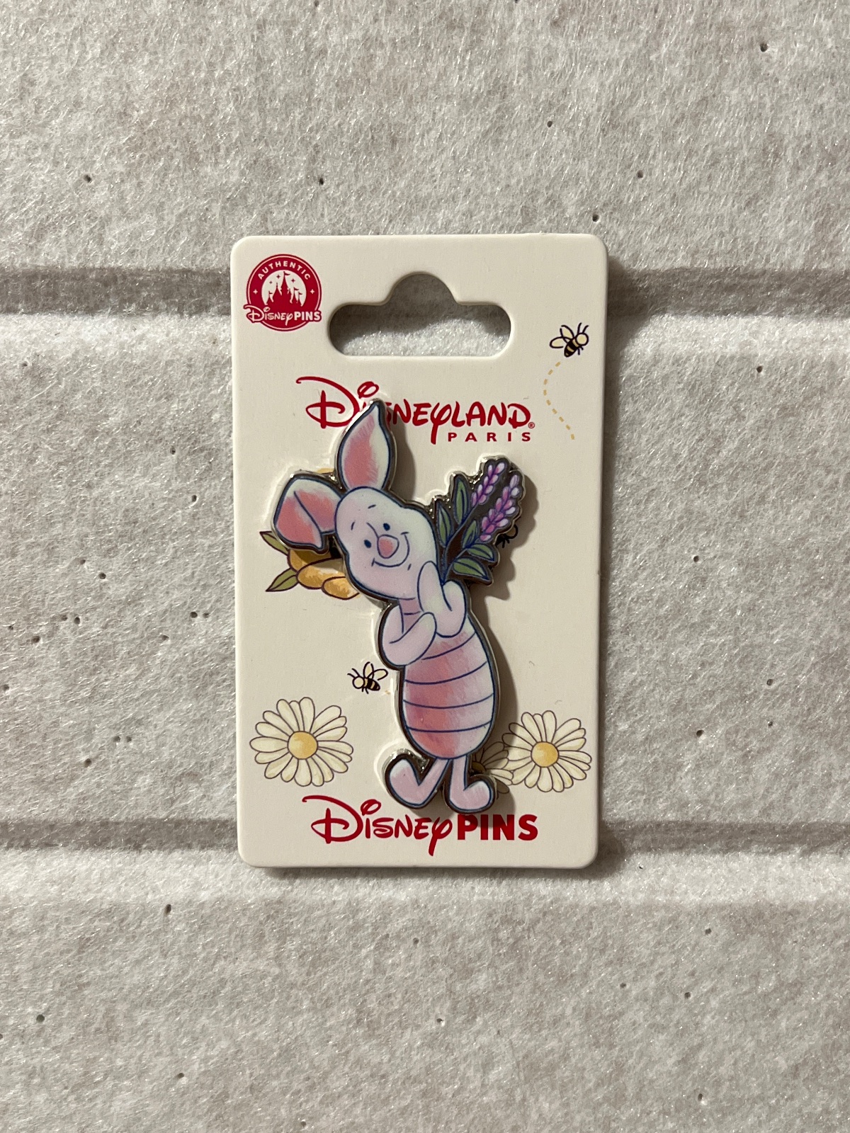 Disneyland Paris Piglet Animated Sketch Pin view 1