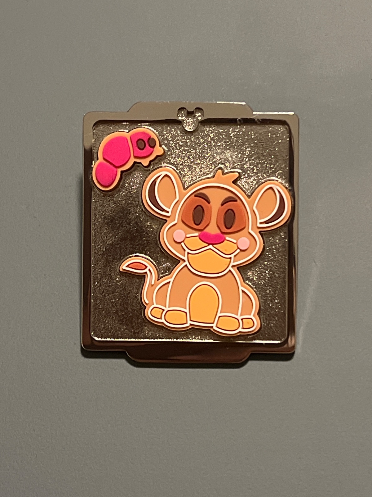 Disney Store Limited Edition Advent Calendar Simba Gingerbread Cookies Tray Pin