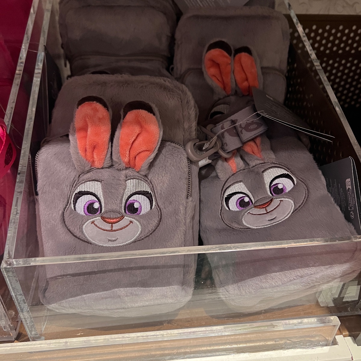 Disneyland Paris Zootopia Judy Hopps Plush Side Bag