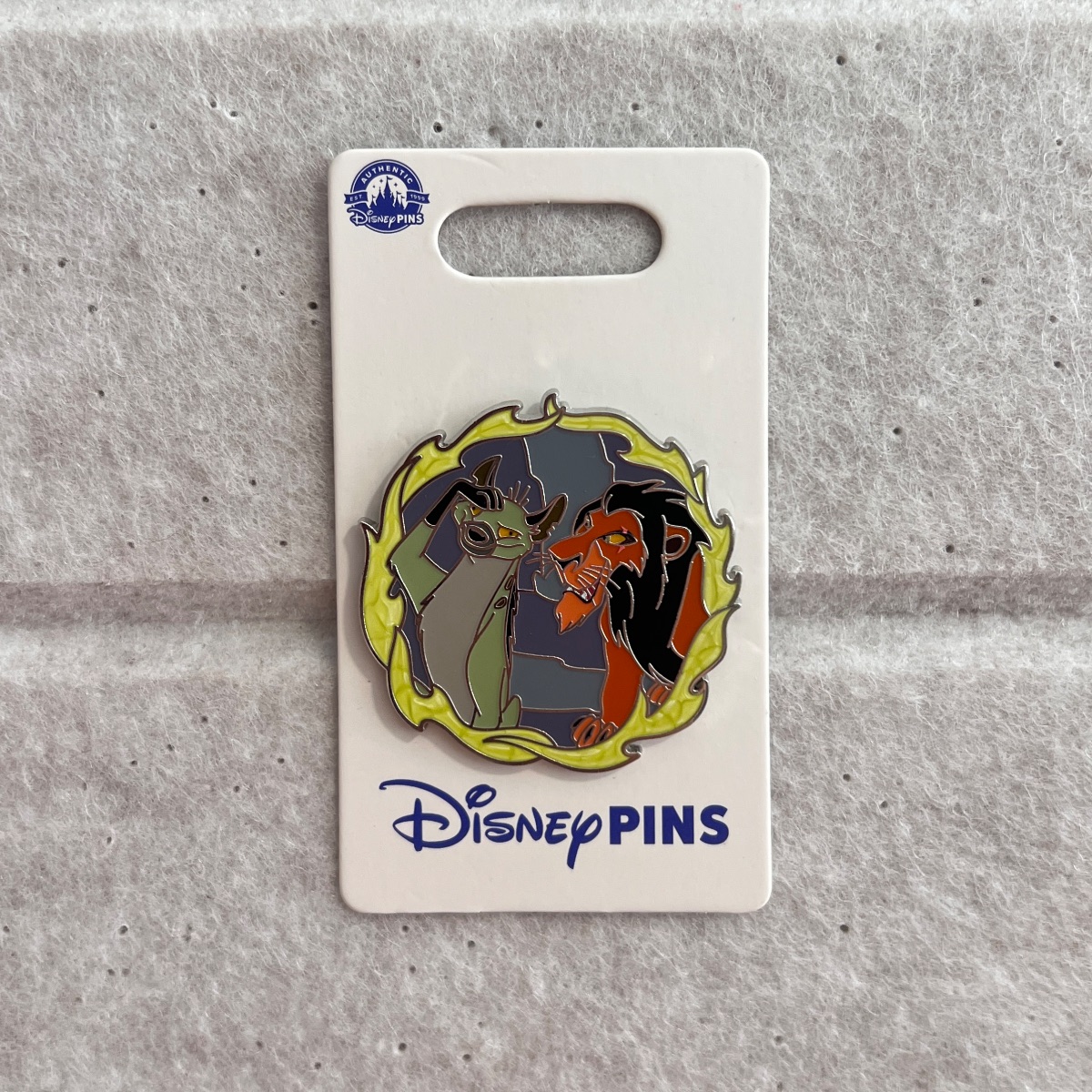 Disney Store Villians Sidekick Lion King Scar Hyena Pin