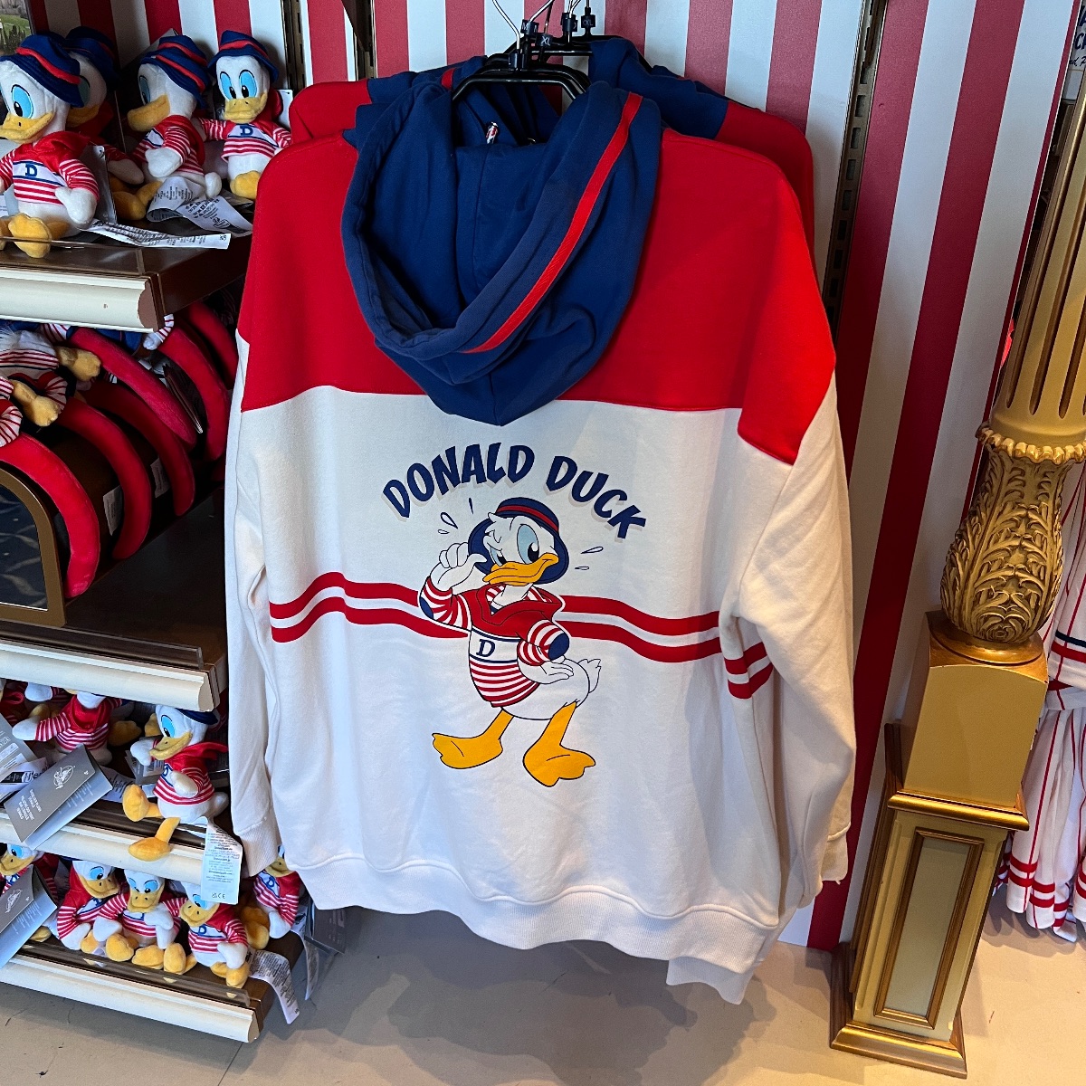 Disneyland Paris Sailor Donald Duck Hoodie view 2