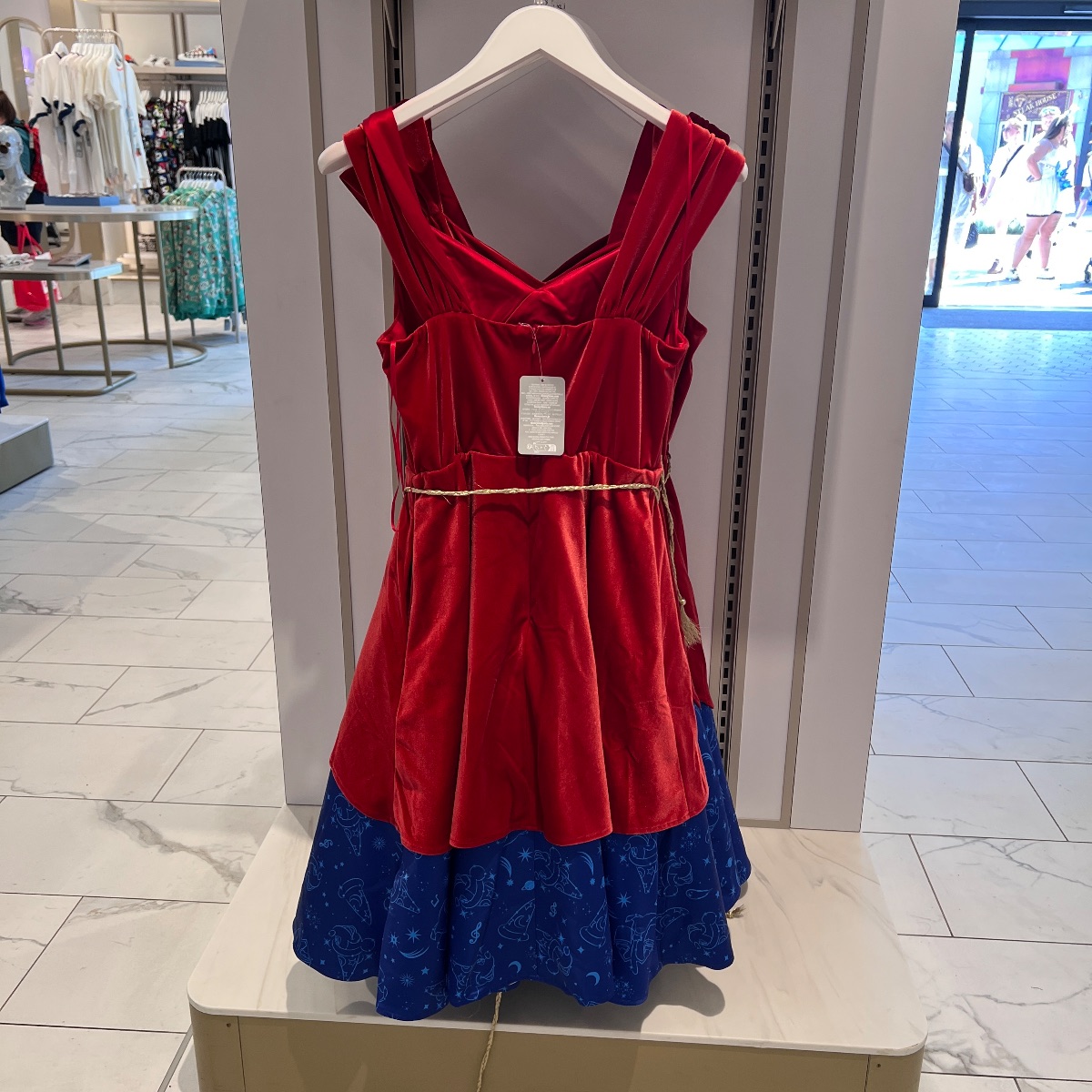 Disneyland Paris Fantasia Sorcerer Mickey Luxury Adult Dress view 3