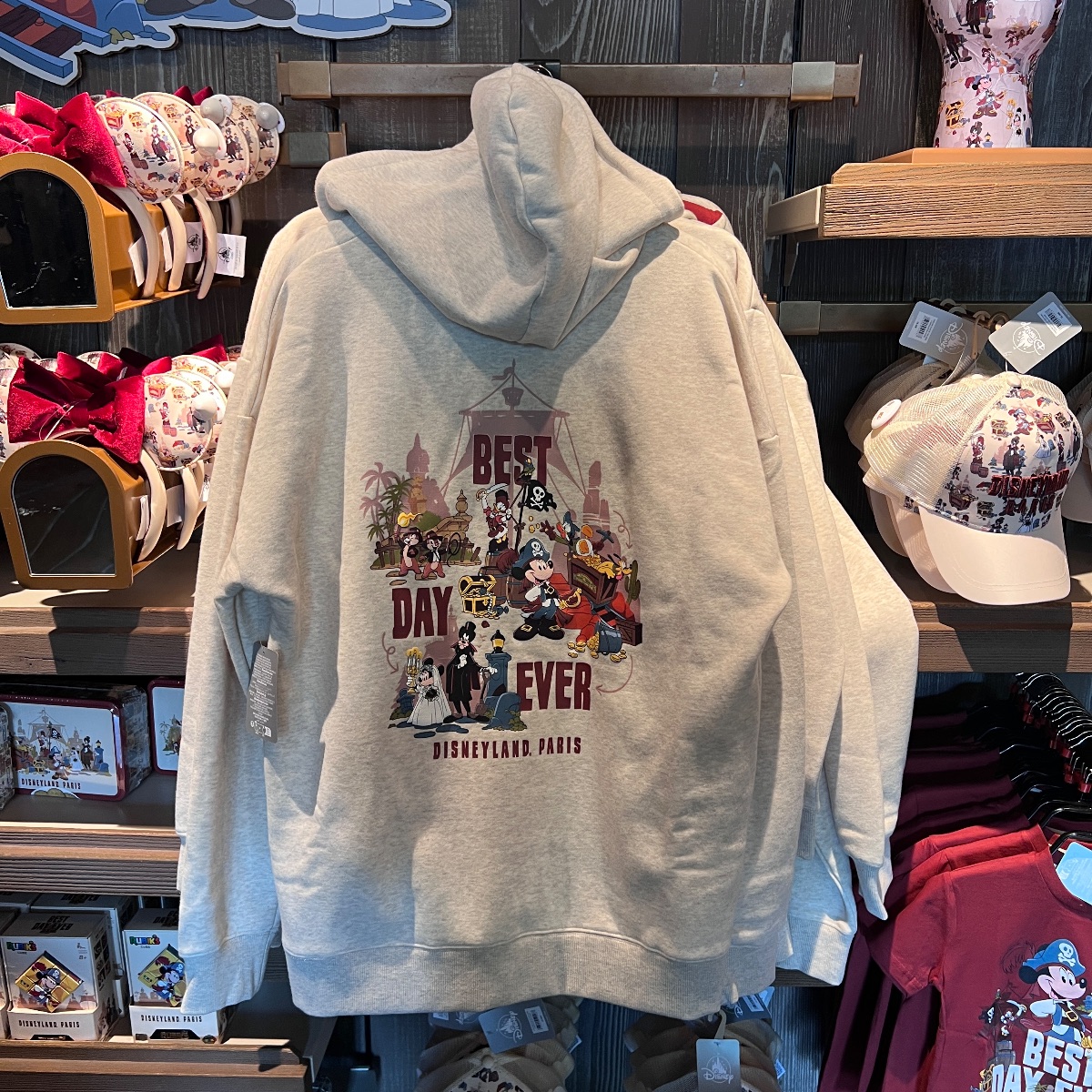Disneyland Paris Attractions Hoodie view 1