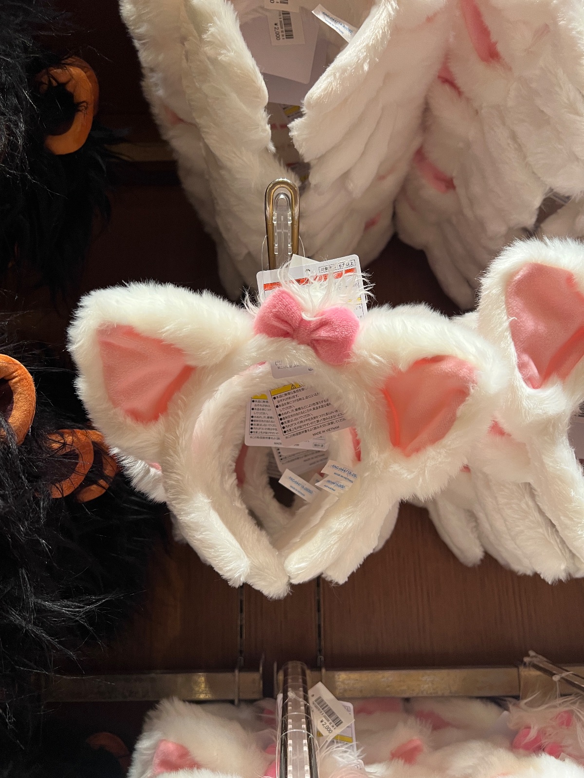 Tokyo Disney Aristocats Marie Bow Ears view 1