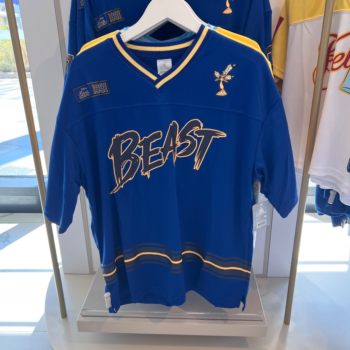Disneyland Paris ‘Beast’ Beauty and the Beast Baseball Jersey