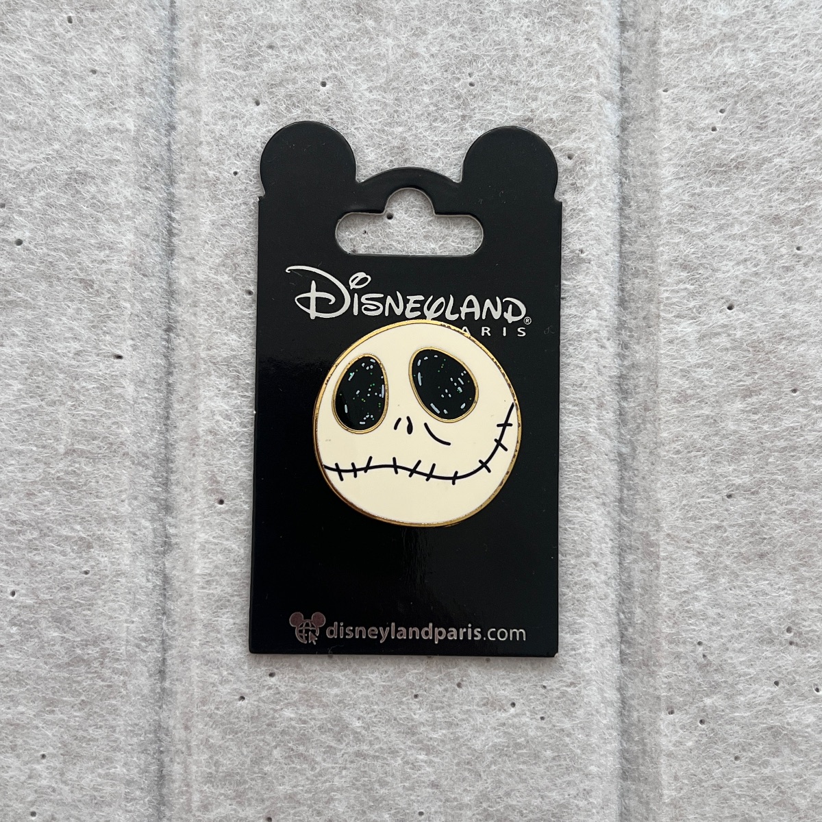 Disneyland Paris Nightmare Before Christmas Jack Skellington Skull Pin