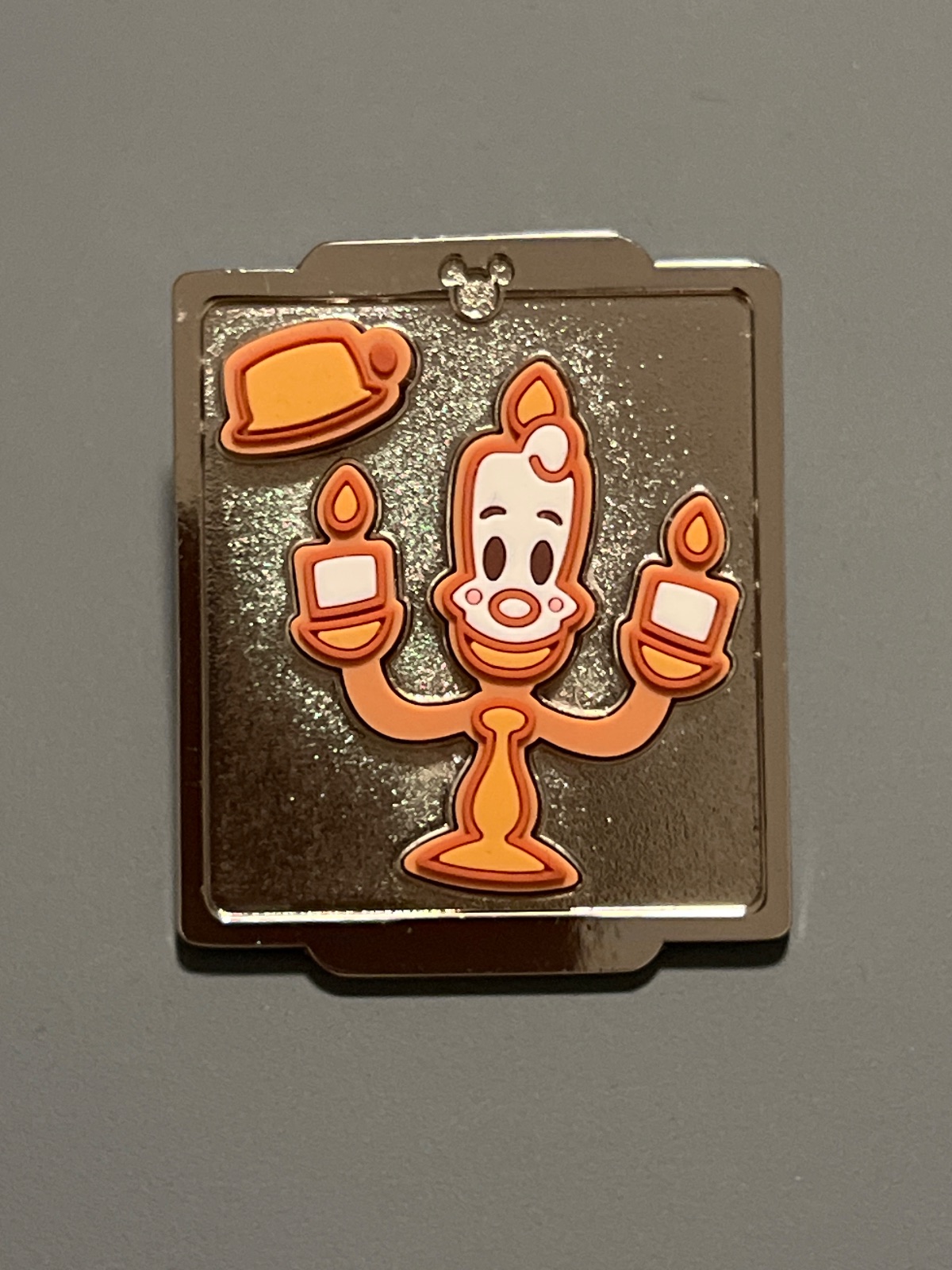 Disney Store Limited Edition Advent Calendar Lumiere Gingerbread Cookies Tray Pin