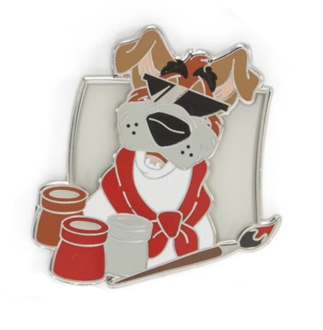 Disney Store Brush of Magic Limited Release Dodger Mystery Pin