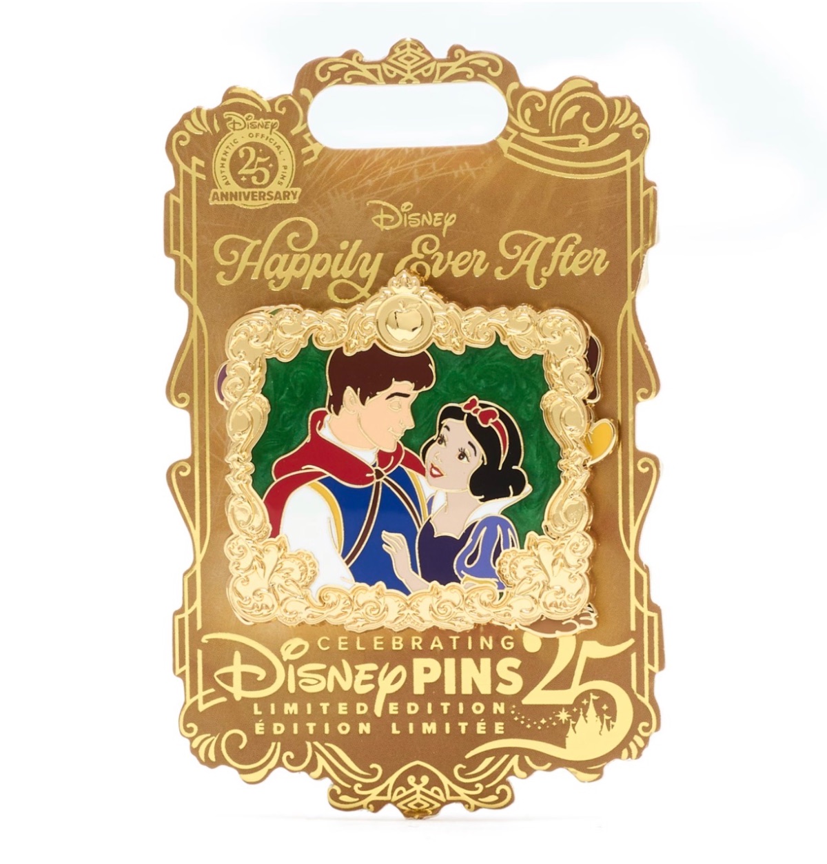 Disney Store Limited Edition Happily Ever After Snow White Slider Pin