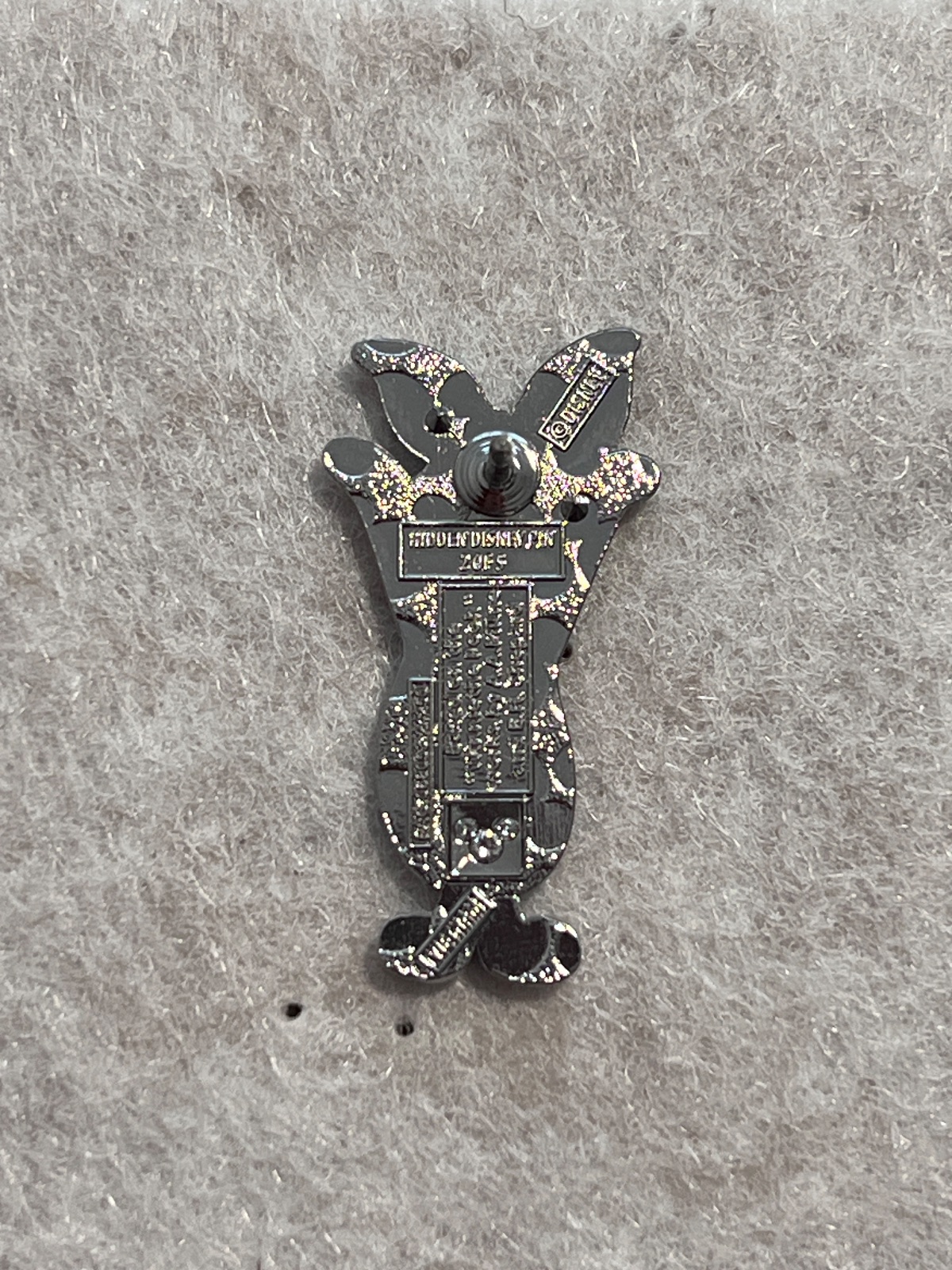Disneyland Resort 2025 Wave A Hidden Mickey Piglet Pin view 2