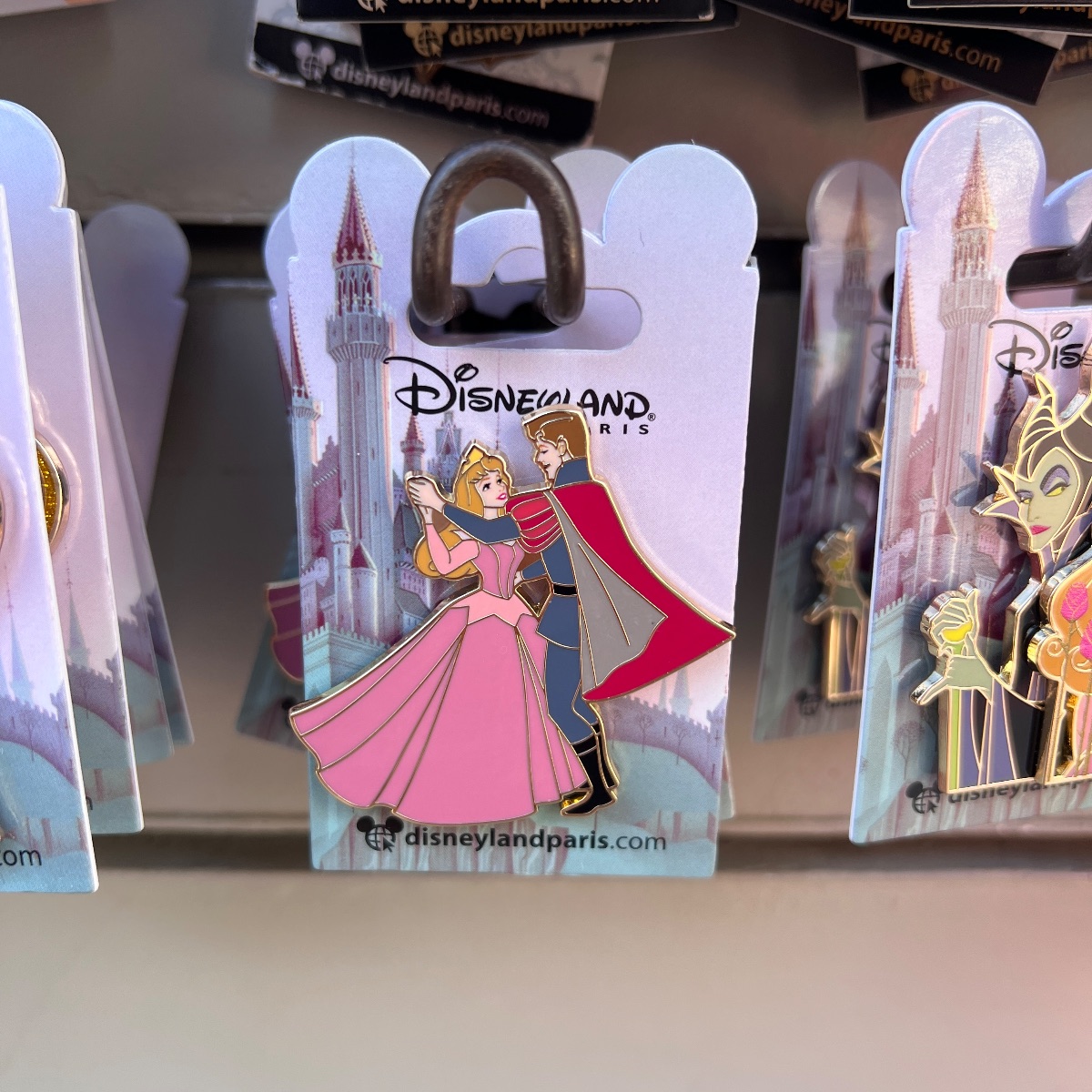 Disneyland Paris Sleeping Beauty Aurora Prince Phillip Dancing Pin