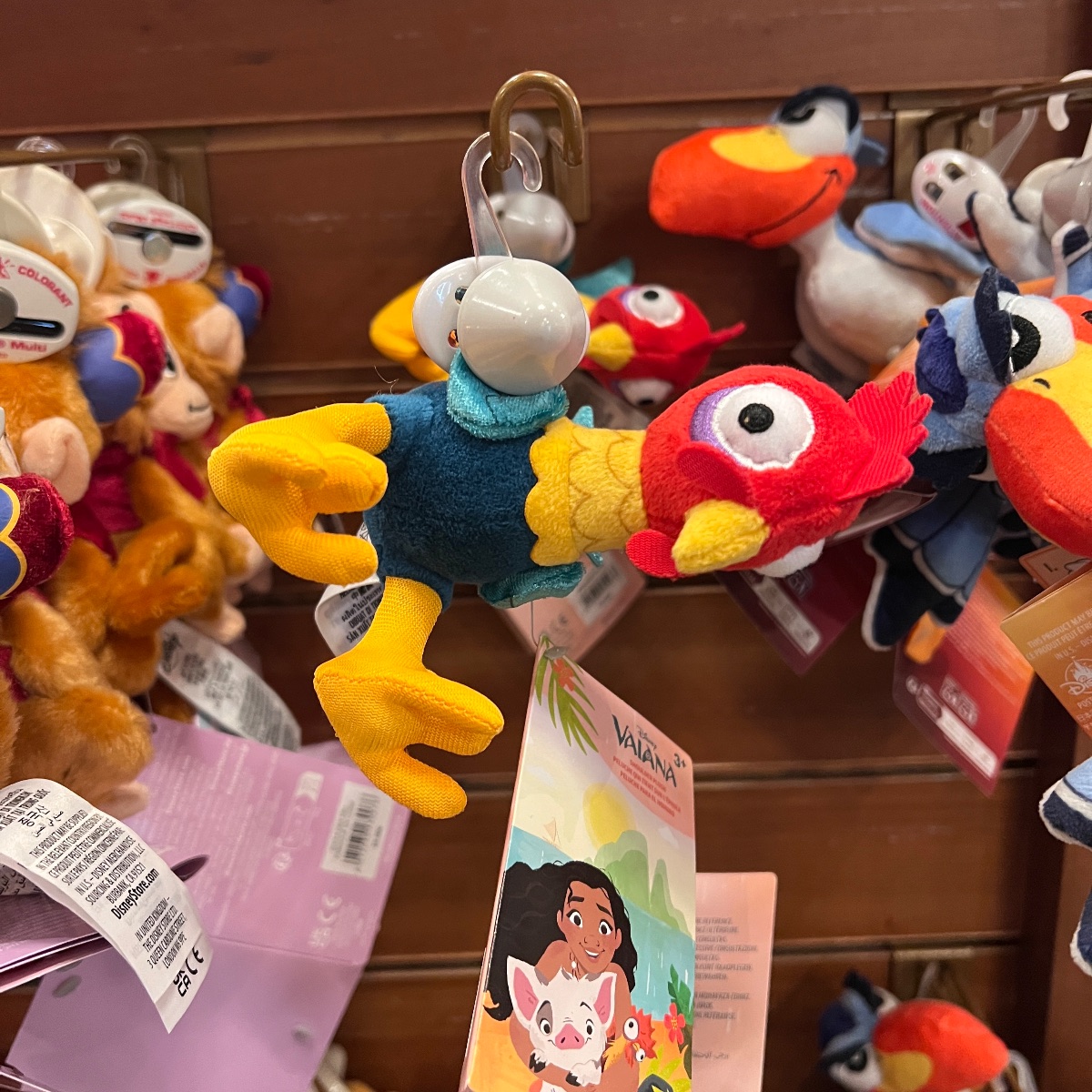 Disneyland Paris Moana Hei Hei Shoulder Pal Plush