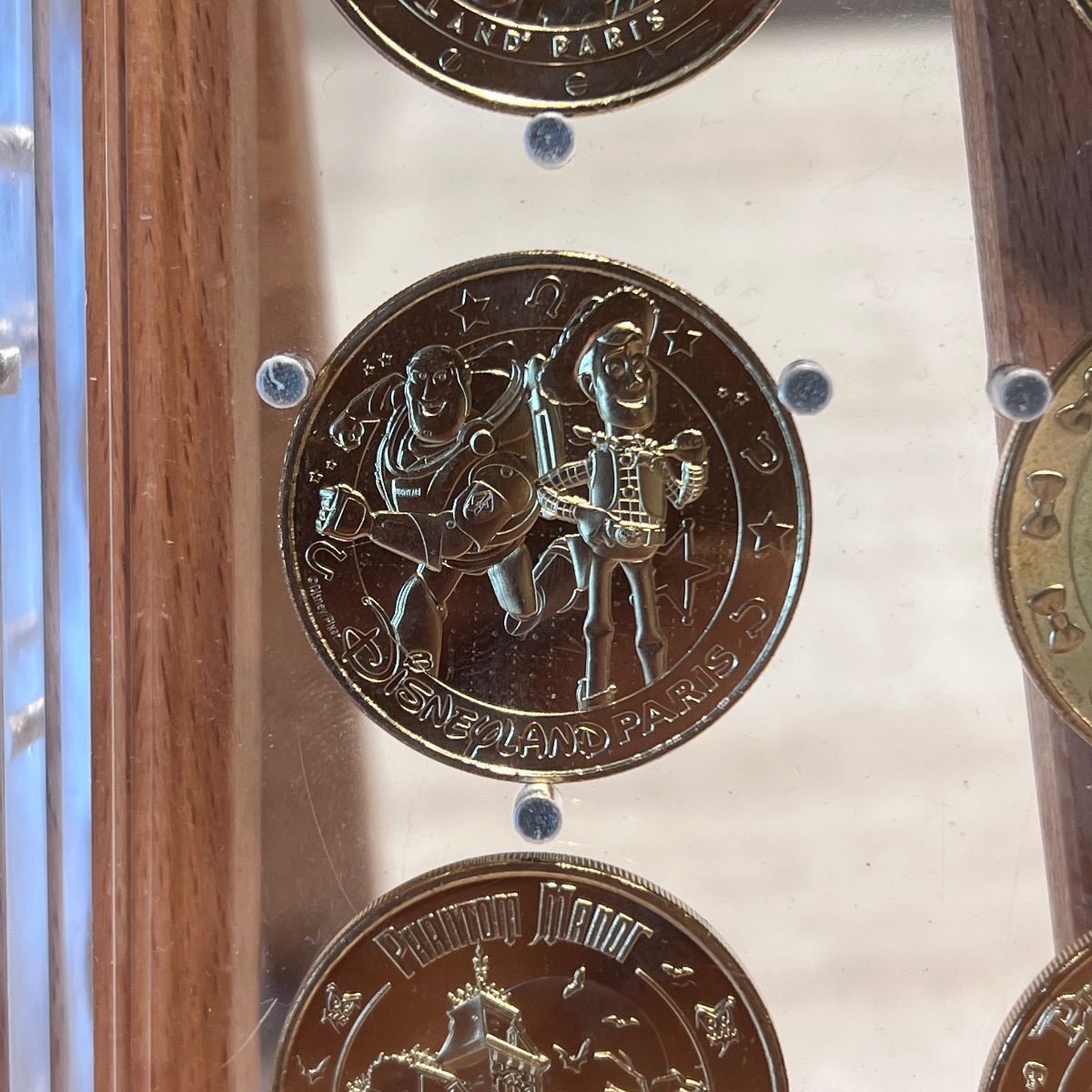 Disneyland Paris Monnaie De Paris Toy Story Buzz Woody Coin