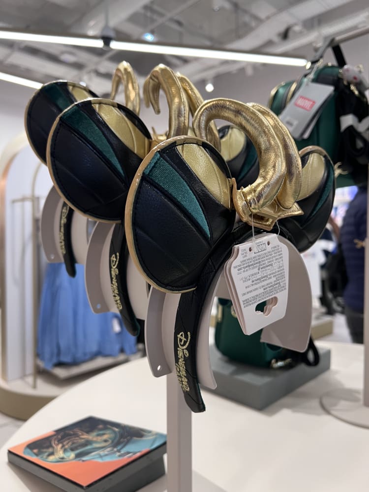 Disneyland Paris Marvel Loki Ears view 2