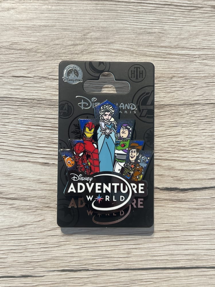 Disneyland Paris Adventure World Characters Pin