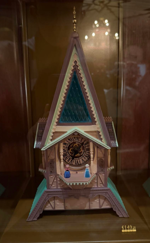 Disneyland Paris World of Frozen Clock Ornament view 1